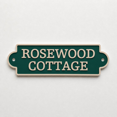 Personalised text sign - personalised,