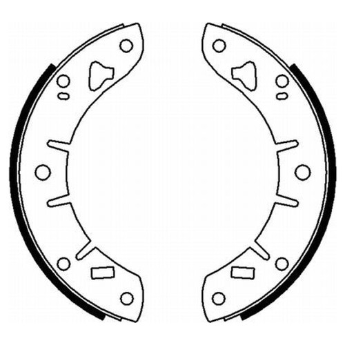 Mintex brake shoe set axle - brake,