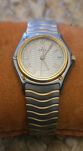 Ebel wave 18k - solid, bezel