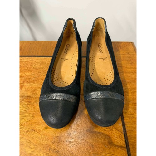 Gabor hovercraft black suede - gabor,