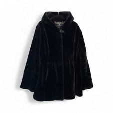 Dennis Basso Black Faux Fur