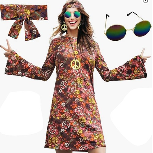 Ladies 60s 70s - hippy, flower