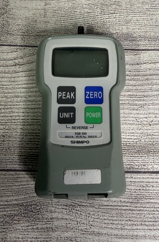 Shimpo fge 100 force gauge - shimpo,