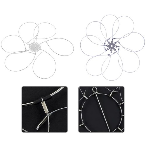 For stainless steel - steel, crab