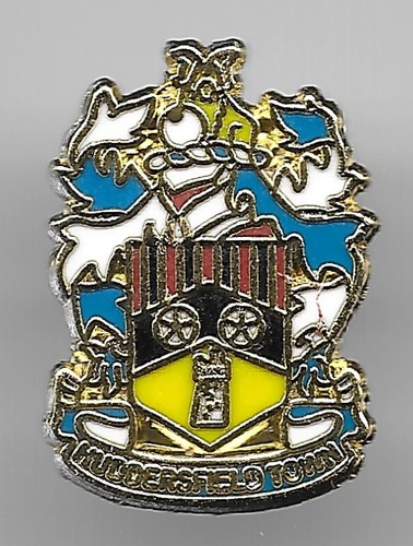 Huddersfield town enamel - town,