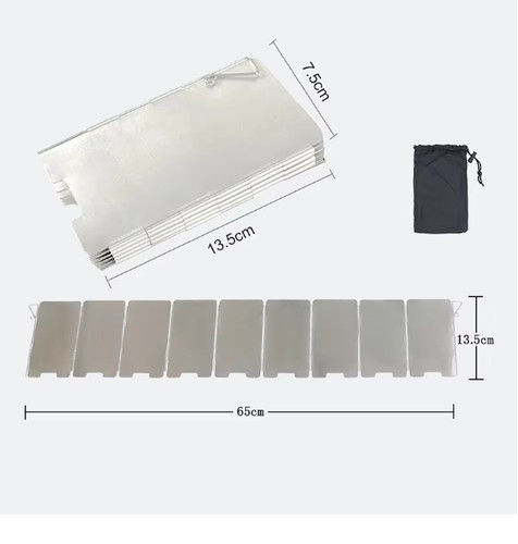 Foldable outdoor stove wind - foldable,