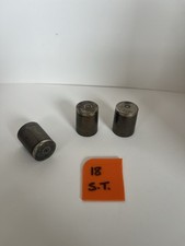 18MM steel tipped ferrules for walking sticks/canes, Pack of 3