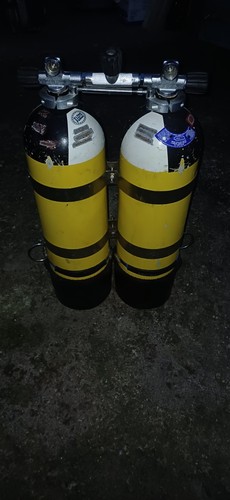 Ltr twin set dive - dive, cylinders