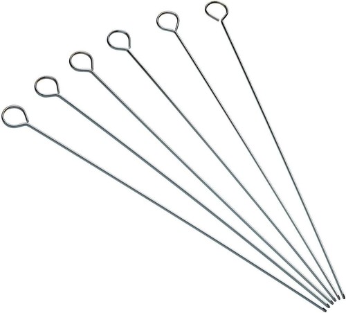 Metal bbq skewers barbecue - 6, x