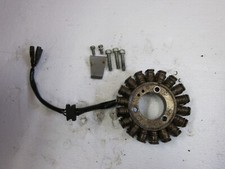 Kawasaki GT550 Zephyr Generator Stator cables retainer Bolts etc