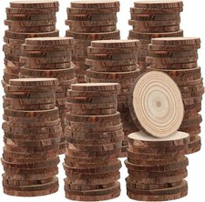 5-120 pcs Natural Wood Slices