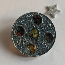 Merlin Shreks Adventure 2017 Spinning Pin Badge
