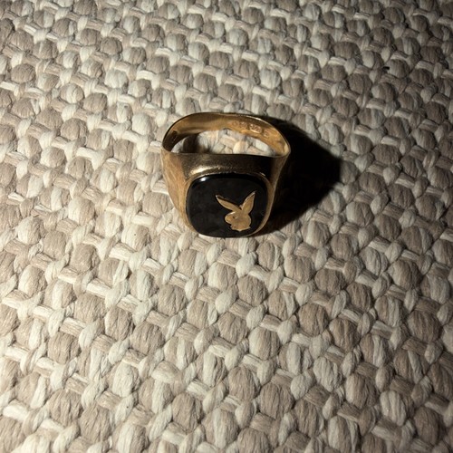 Vintage 1991 9ct gold - gold, black