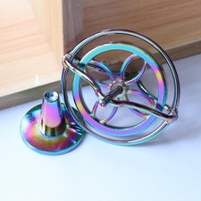 Alloy Colorful Gyroscope Toy Educational Gift Toys New