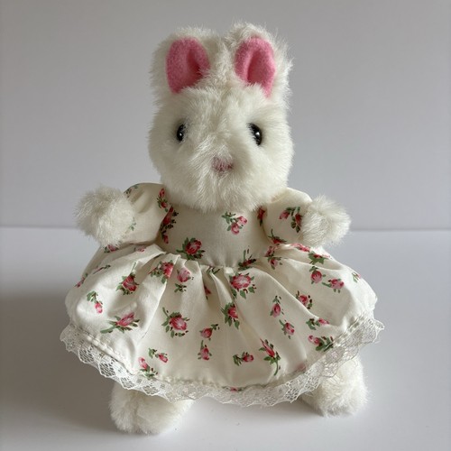 White small dressed - white, bunny
