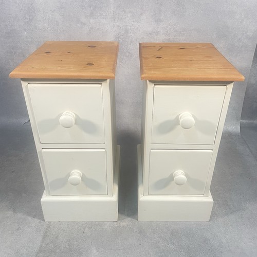 Pair solid wood - solid, tables