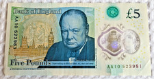 AA10 - 523981 £5 FIVE POUND