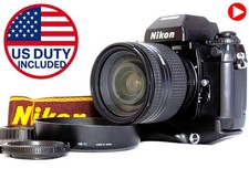 [N MINT] Nikon F4S F4 S SLR Camera AF NIKKOR 24-120mm F3.5-5.6 D Lens From JAPAN