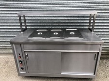 Hotcupboard Dry Bain Marie With Heated Gantry Pass Through / Carvery/ Wide 150cm