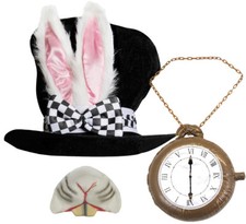 WHITE RABBIT TOP HAT BUNNY