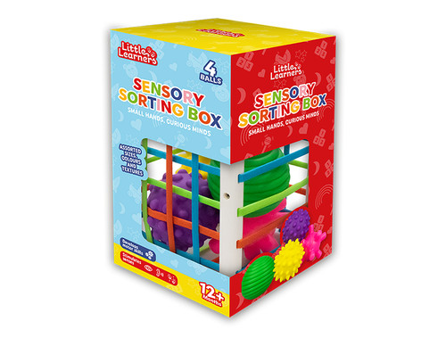 Sensory sorting box months - 12+,