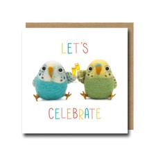 Budgie Birthday Card, Funny