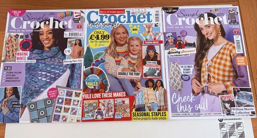 Crochet magazines bundle - x,