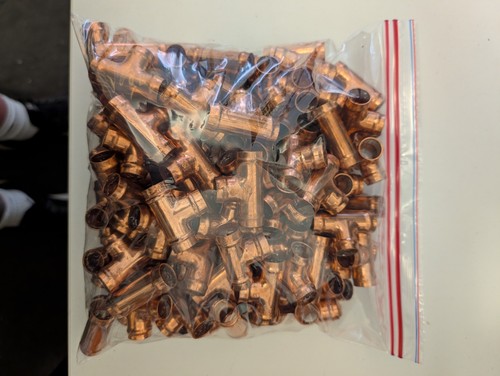 100x 15mm copper - 100x,