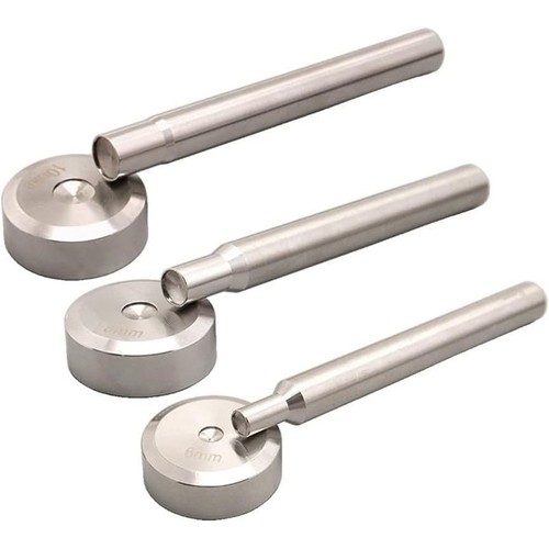 Double cap rivet setter tool - setter,