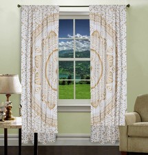 Indian Mndala Window Curtain