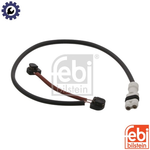 Warning contact brake pad - contact,