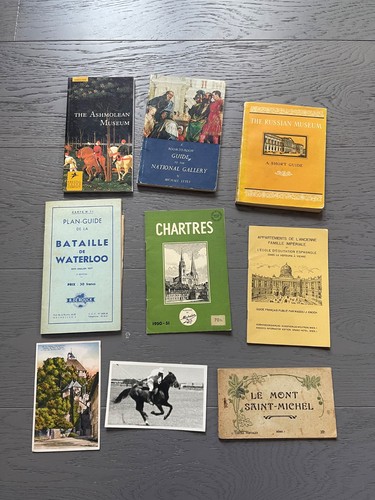 Vintage booklets including map - vintage,