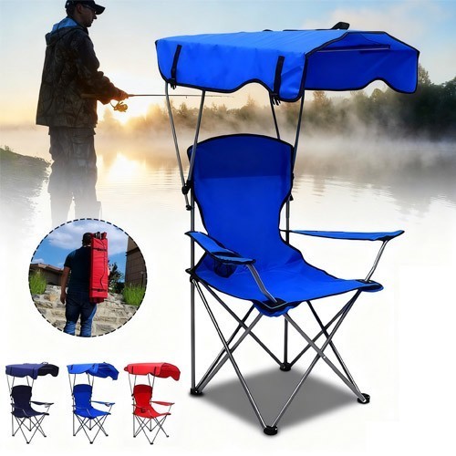 Folding camping chair with - folding,