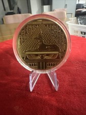 40mm Gold Plated Ancient