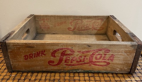 Vintage 1964 pepsi cola wooden - pepsi,