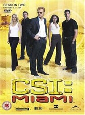 CSI Miami: Season 2 - Part 2 DVD (2006) David Caruso cert 15 3 discs Great Value