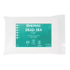 Hexeal Dead Sea Salt 250g – 25kg Bag of 100% Natural Coarse Food Grade Salt