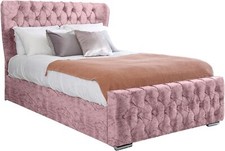 Upholstered Velvet Bed Frame