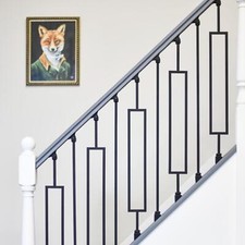 Set of Two Metal Stair