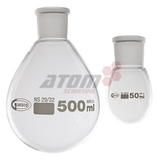 Rotary Evaporator Flask, Florentine, (GLASSCO) 29/32 50ml – 1000ml *Free P&P*