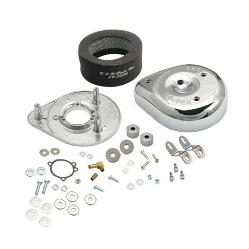 Filter teardrop chrome - chrome, for