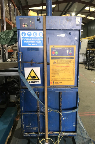 Baler cardboard waste 240v 1ph - cardboard,