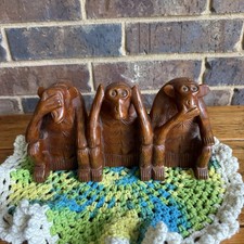 Hand carved wood sculpture - hand,