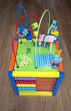Wooden Activity Cube 5 in 1