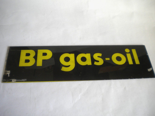 Vintage perspex sign french - perspex, bp