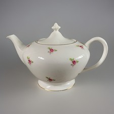 Vintage Ditsy Rose Bone China Teapot FCE 