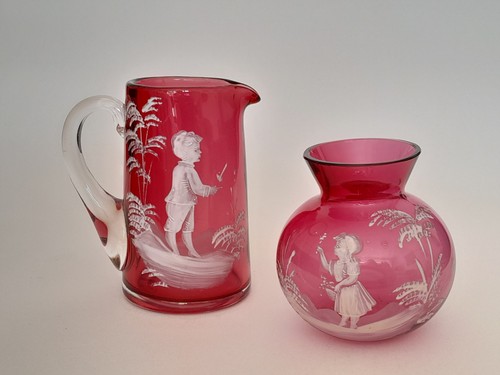 Antique cranberry mary - antique, gregory