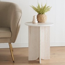 New Travertine Finish Side