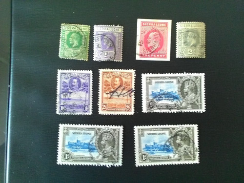 Sierra leone used - sierra, stamps