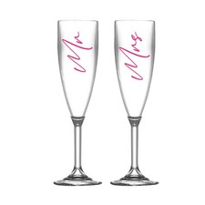 Champagne flute glass bride - flute,